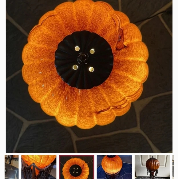 Art Deco Maitland Smith Hot Air Balloon Lamp - Picture 8 of 10